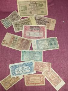 Bankovky různé (ceskoslovensko )