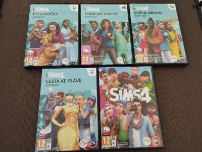 The Sims 4 + 4 Datadisky TOP stav