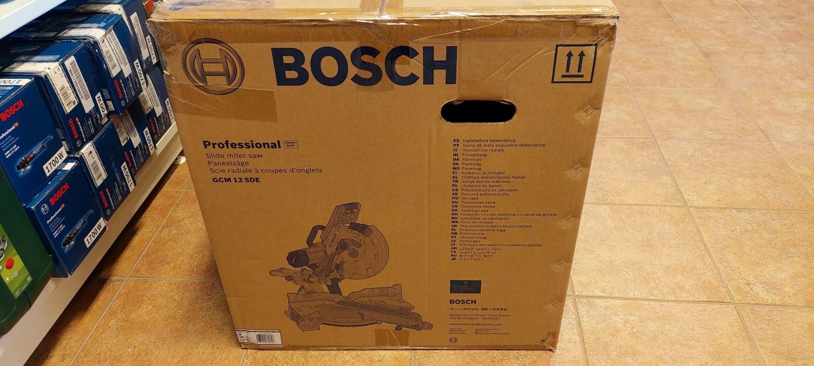 Ingletadora telescópica Bosch GCM 12 SDE Professional