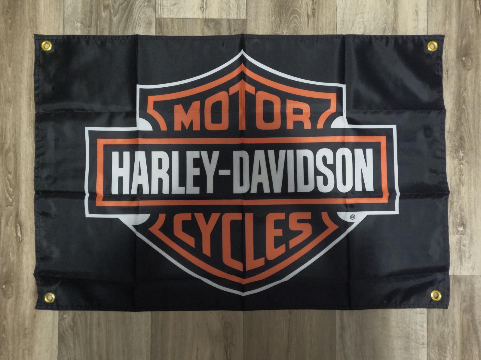 Vlajka Harley-Davidson - Auto-moto