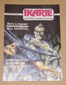 Časopis IKARIE 4 (1990) komiks a kresba Kája Saudek
