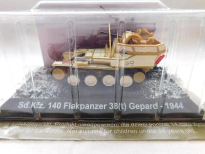 Tank - Sd.Kfz.140 Flakpanzer 38 (t) Gepard - 1944 ( délka: 73 mm.)