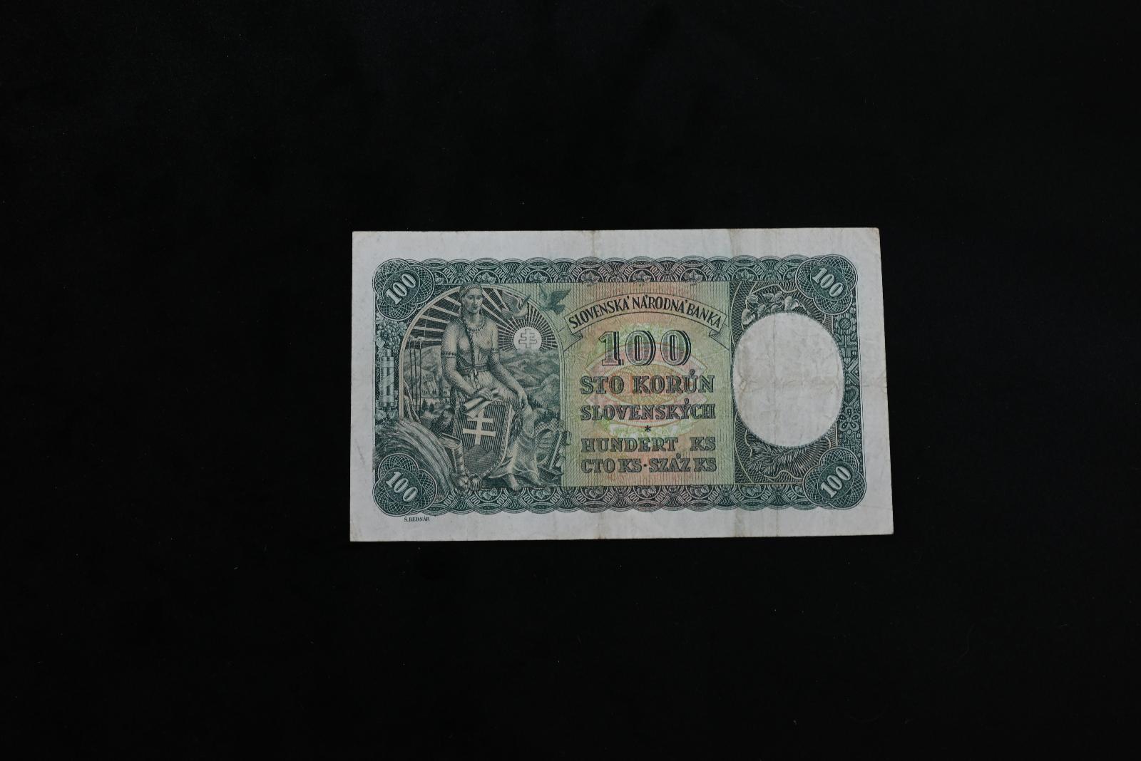 100 korún - Slovensko. 1940 - Bankovky