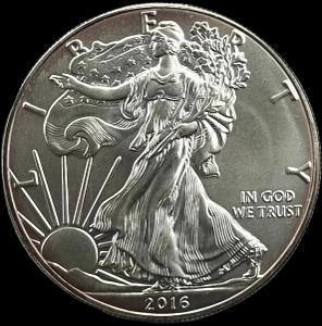 Stříbrný Eagle Dollar 2016 , 1 oz.