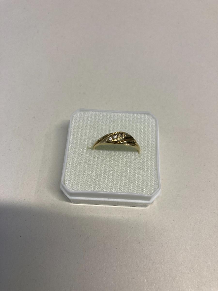 Zlatý prsteň Au585/14 kar, 1,69 g - Šperky