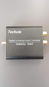 Digitální hudební adaptér DAC Techole 192 kHz