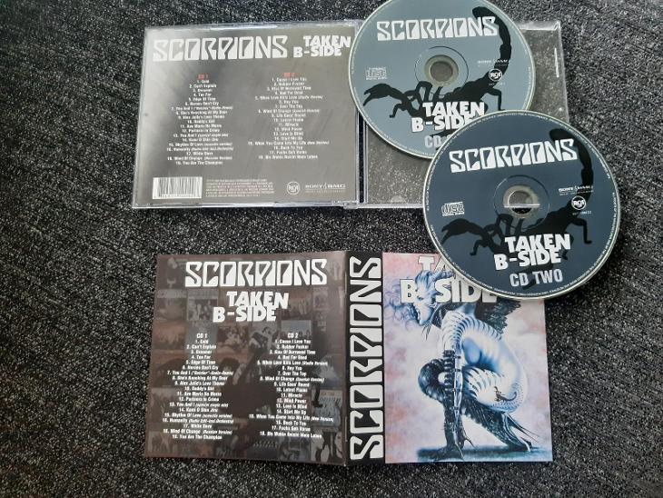 2CD SCORPIONS TAKEN B SIDES 2009 v ber raritiek singlov inak