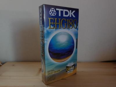 Videokazeta VHS TDK E-HG180