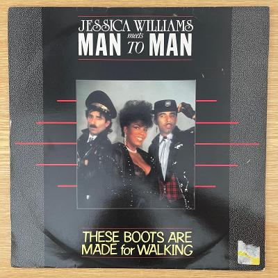 Jessica Williams Meets Man 2 Man – These Boots Are Made For Walking