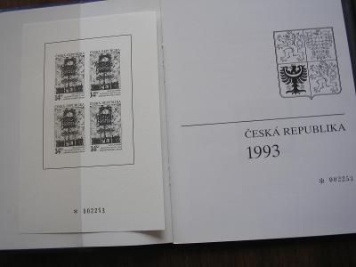 ČR - ročníková alba 1993 - 2007 - stejná čísla
