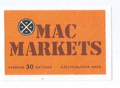 K.č. 5-K-2443 Mac Markets ... krabičková, dříve k.č. 2354.
