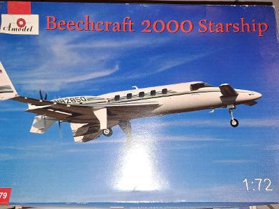 Model letadla Beechcraft 2000 v měřítku 1/72 od Amodel
