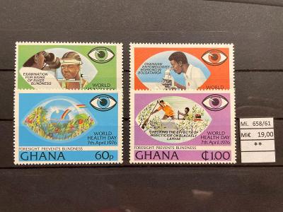 Bývalá Britská kolonie - Ghana, Mi. 658/61