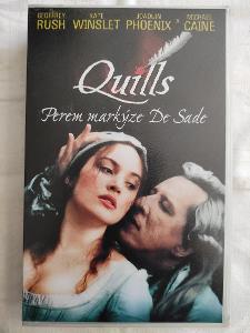 VHS Quills Perem markýze De Sade 