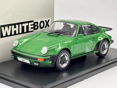 Porsche 911 Turbo (930) zelená metalíza - WhiteBox 1/24 - WB124188