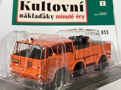 časopis Kultové nákladiaky minulej éry č.1 Tatra 813 1/43 DeA