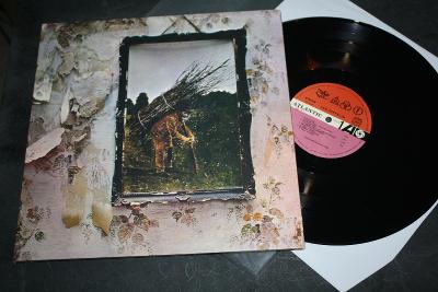 Led Zeppelin IV - Rare 1st Press Atlantic Plum Label LP TOP (Reissue)