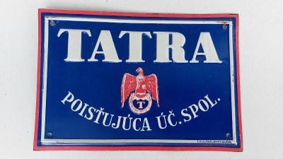 Stara ceduľa Tatra poisťovňa