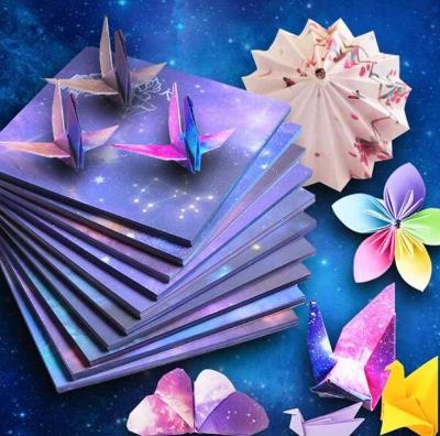 50ks galaxy papierov na tvorenie a origami