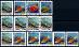  Marshallove ostrovy 1988 **/Mi. 172-5 varianty komplet , ryby /C1/ - Tematické známky