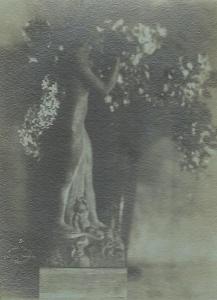 19. František Drtikol - Zátišie so sochou a kvetinou