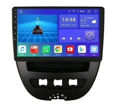 10,1" Android 11 Autorádio Toyota Aygo, Citroen C1,Peugeot 107(2+32GB)