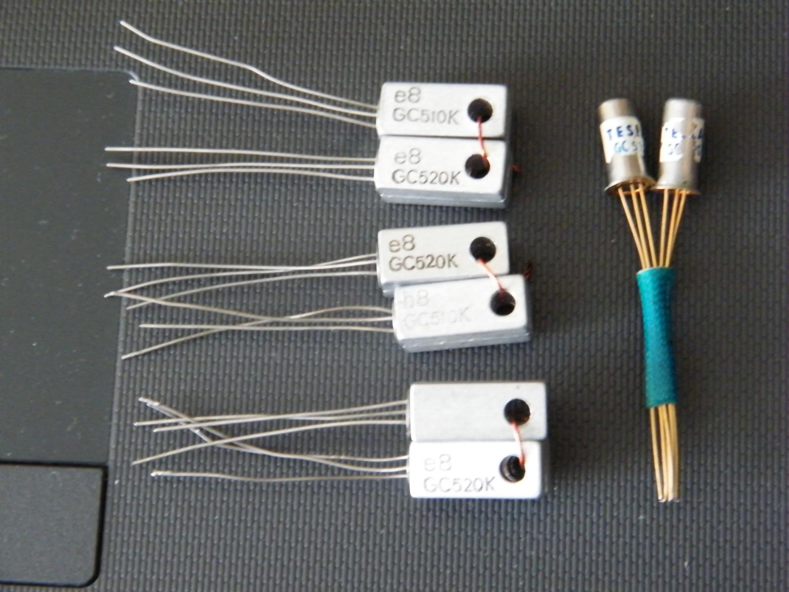 Párované tranzistory - Elektronické súčiastky