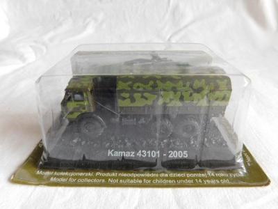 Auto - Kamaz 43101  - 2005 (délka:100mm.)