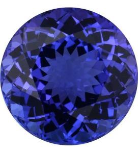 11.37ct. Přírodní Tanzanit ''Bluish Violet''- 100ks./3mm