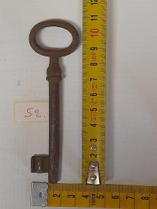 Starožitný, kovový klíč viz.foto 