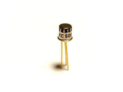 Tranzistor KC508 - TESLA - zlacený - 20V, 100mA, 300mW, NPN - NOS