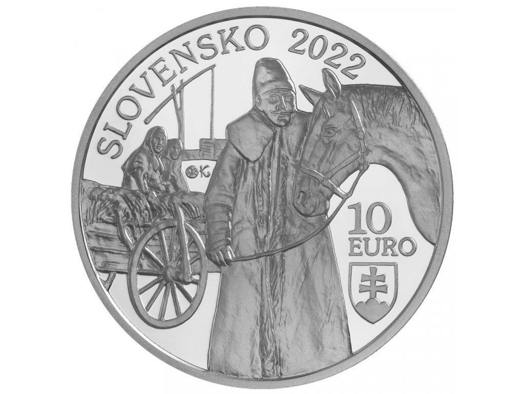 PSM 10 eur "Začiatok osídľovania Kovačice Slovákmi - 220. výročie" BK - Sběratelství