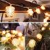 LED Vianočná svetelná reťaz - Šišky /4,5 M/ 50 LED/ TOP/ od1kč |164| - Zariadenia pre dom a záhradu