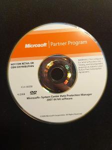 Microsoft Systém Center Data Protection Manager 2007 64 bit Software