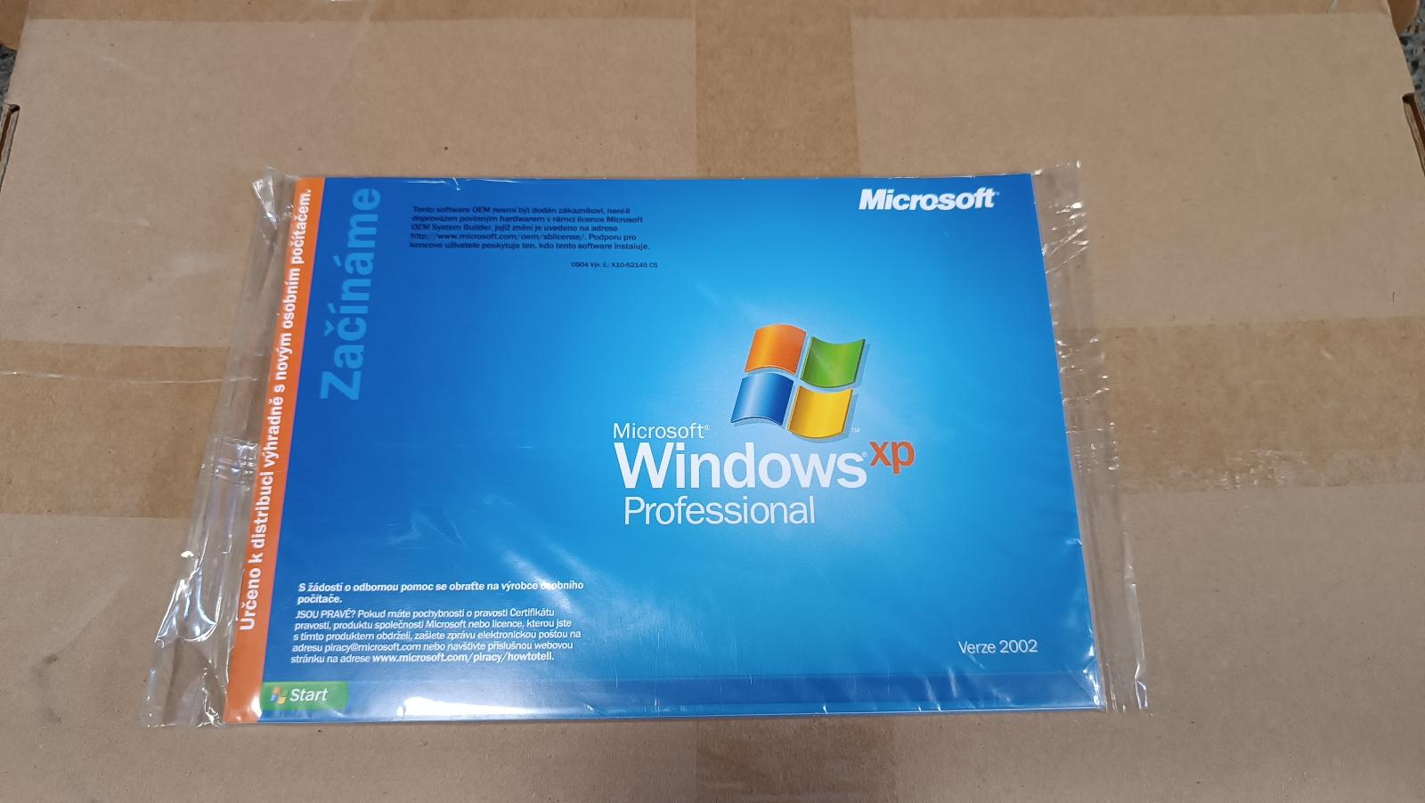 Inštalačné CD Windows XP Professional SK - Počítače a hry