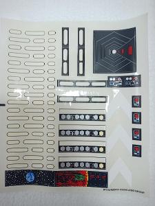 Lego samolepky k setu 10188 Death Star - UCS