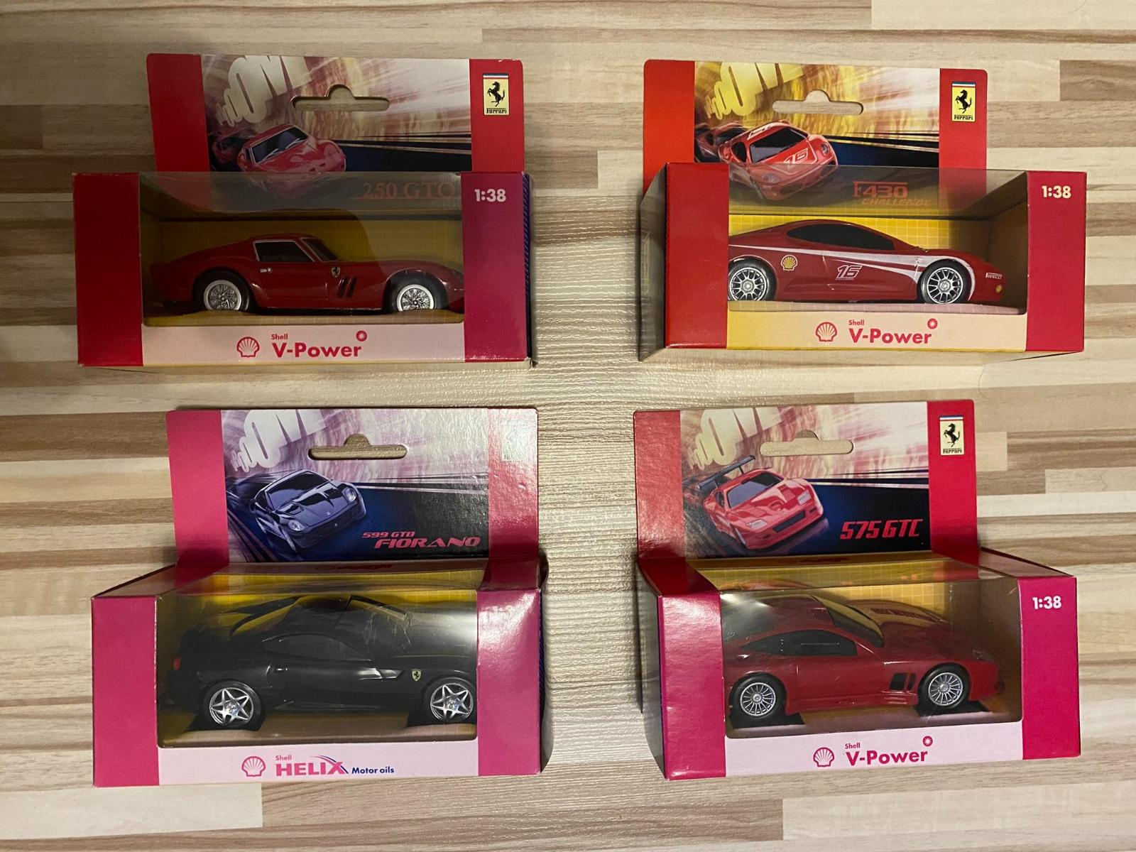 Shell Ferrari VROOM Collection - Modely automobilov