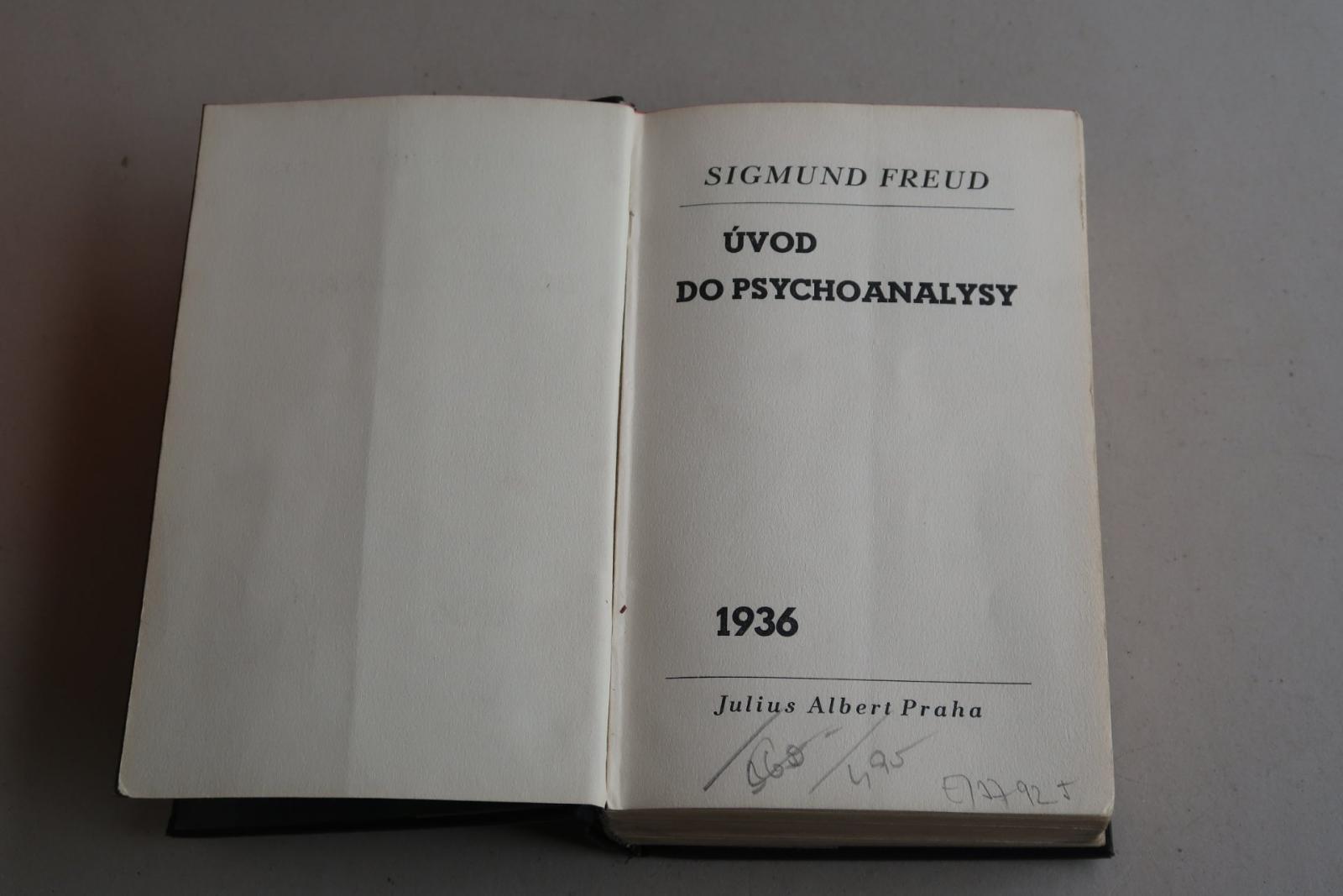 Úvod Do Psychoanalysy Sigmund Freud Psychoanalýza úv Aukro 8545