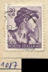 Itálie, Mi.1087, razítkovaná