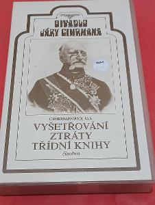 VHS Cimrman Svěrák Smoljak - Vyšetřování ztráty třídní knihy 