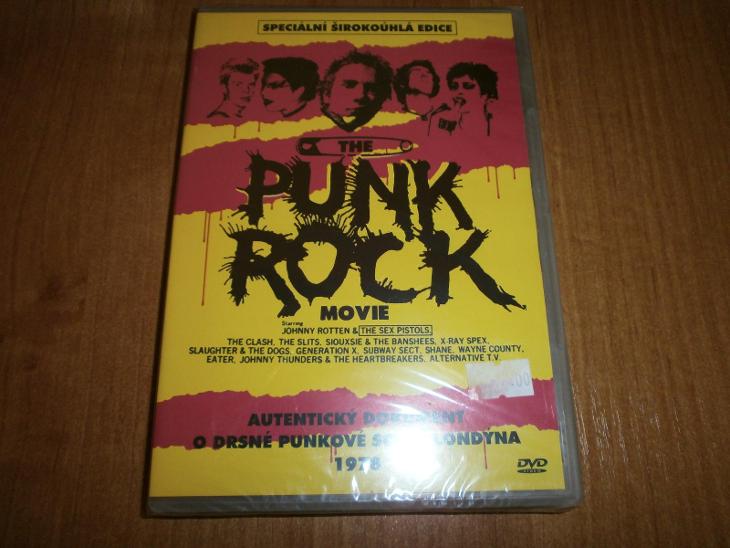 DVD THE PUNK ROCK MOVIE zabalen Aukro