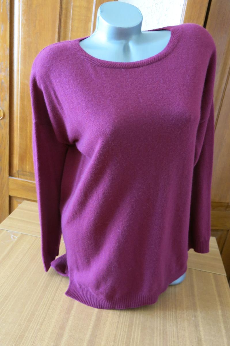 Krasný dlhý kašmírový sveter (30% kašmír) - Dámske oblečenie