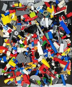Lego® Mix POUŽITÝCH kostek - 1kg