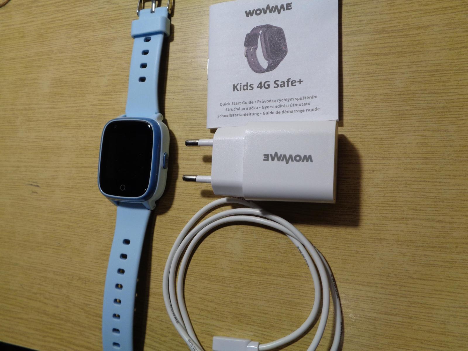 WowME Kids 4G Safe+ modré, ako nové - Mobily a smart elektronika