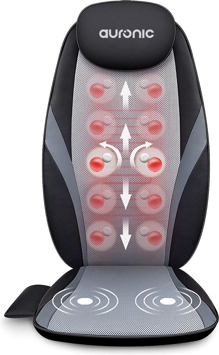 Auronic Shiatsu masážní polštářek – krk a ramena – infračervený - Elektro