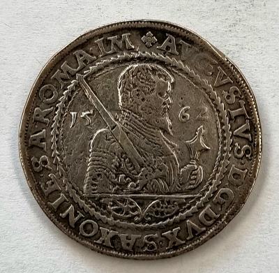 Stříbrný Tolar 1562- HD , Drážďany 