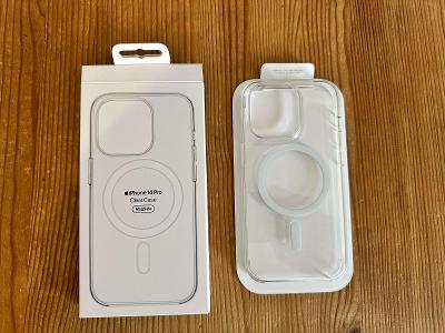 Originál Apple iPhone 14pro MagSafe kryt gelový průhledný