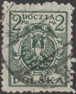 Poľsko 1921 Mi: PL 148 Séria: Orol na barokovom štíte - Známky