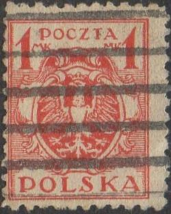 Poľsko 1920 Mi: PL 147 Séria: Orol na barokovom štíte - Známky