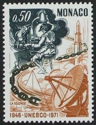 Monako 1971 Mi. 1006 MNH **